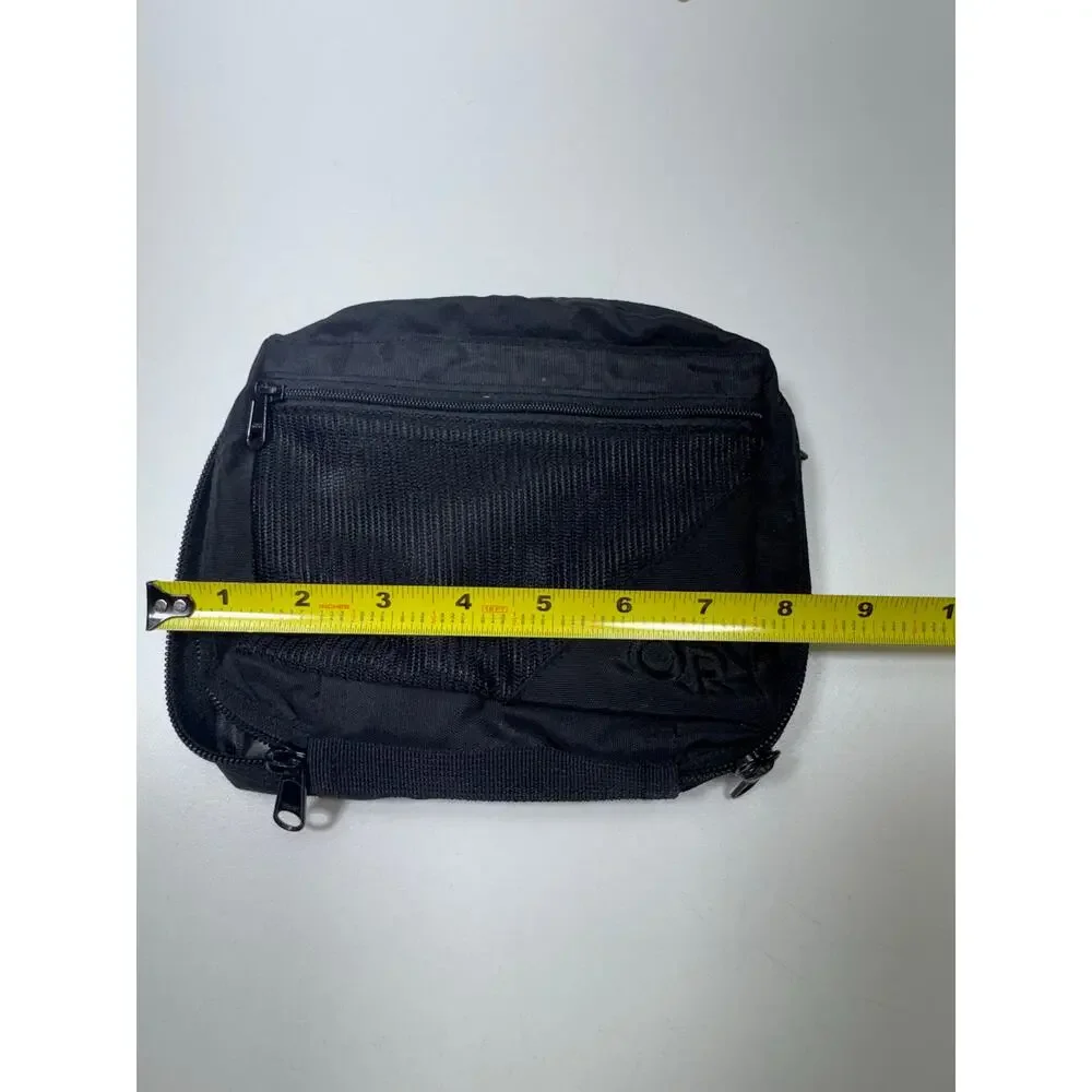Outdoor Research Zippered Small Black Mesh Toiletry Bag 8X6 Travel